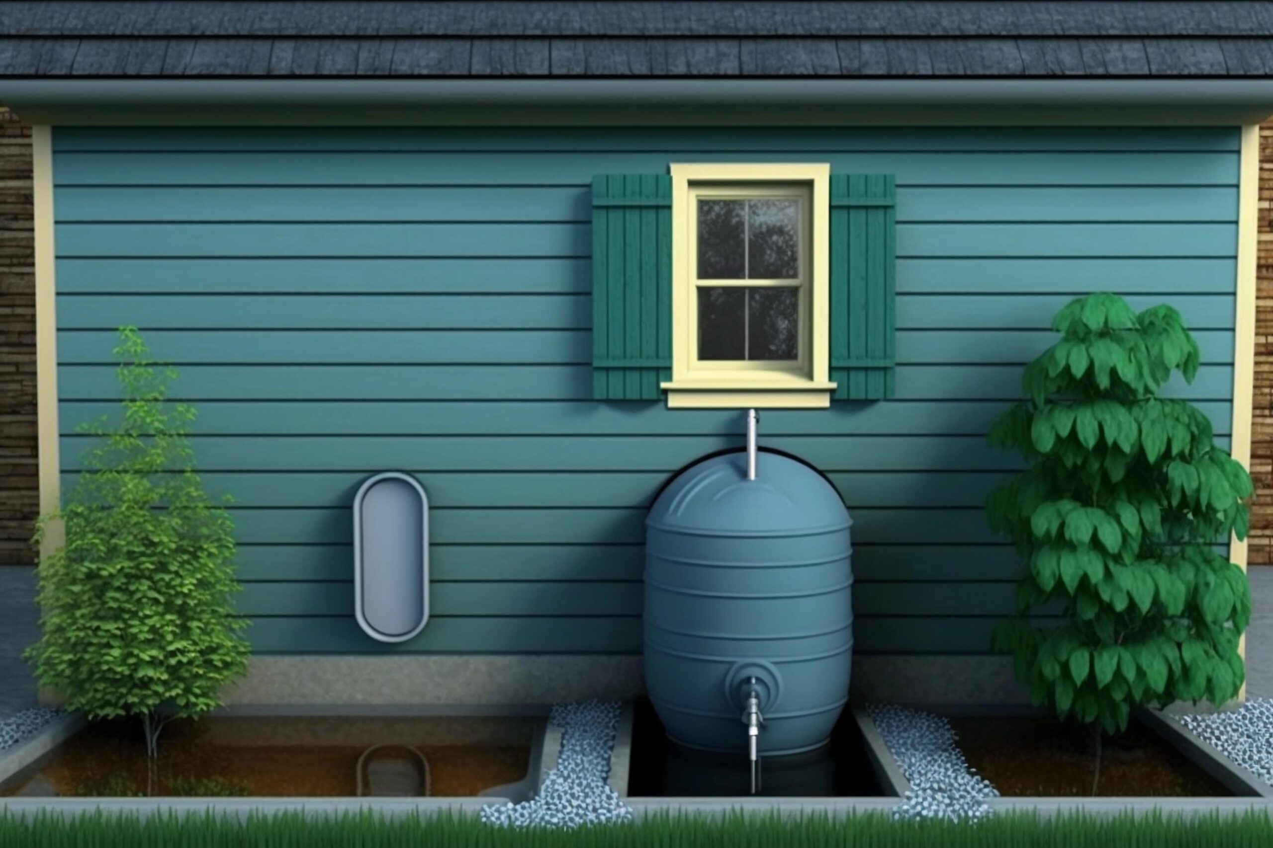 home Rainwater storage